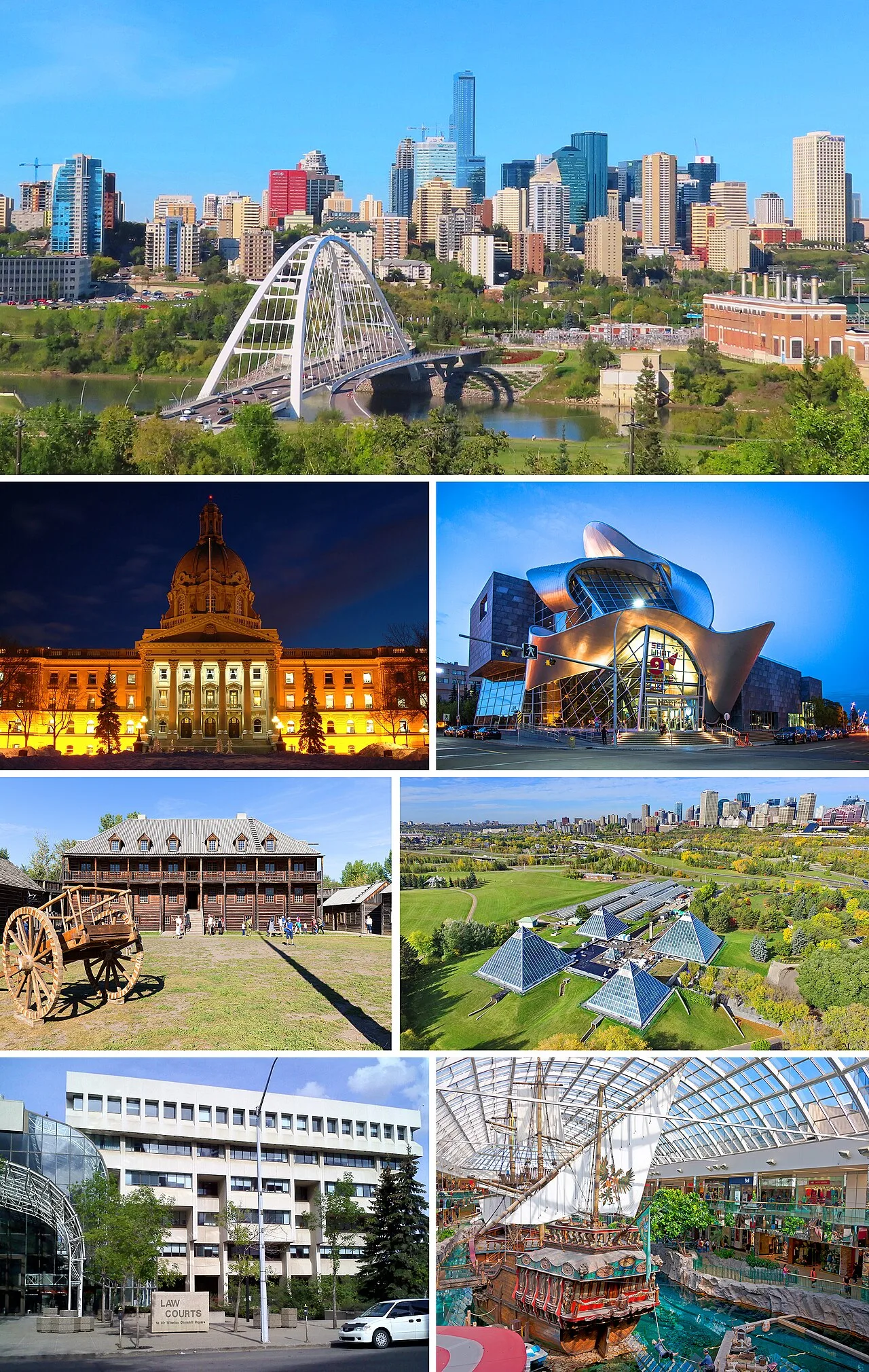 Edmontgon Map Edmonton, Alberta Canada — Quick Facts and Map | World and City Maps